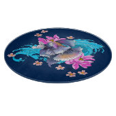 Betta Siamese Fighting Fish Snijplank (Hoek)