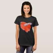 Betta Vis Digitale Kunst T-shirt (Voorkant volledig)