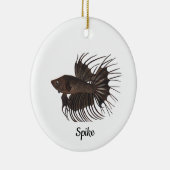Betta Vis Keramisch Ornament (Rechts)