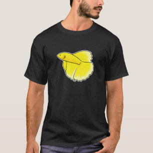 Betta Vissen Aquarium Ontwerp Voor Visliefhebbers T-shirt