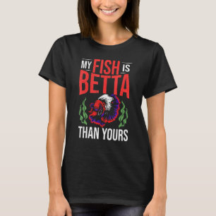 Betta Vissen Vis Eigenaar Betta Vis Verzorging Bet T-shirt