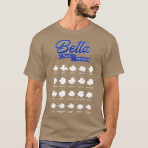 Betta visstaart type 1 t-shirt