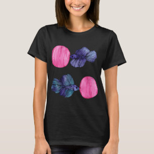 Bettas met Bubble Gum T-shirt