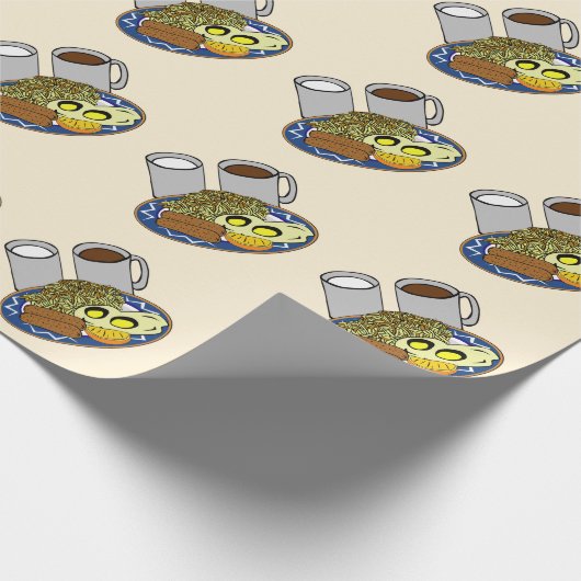 Better Breakfast Month - Eggs Cadeaupapier (Hoek)