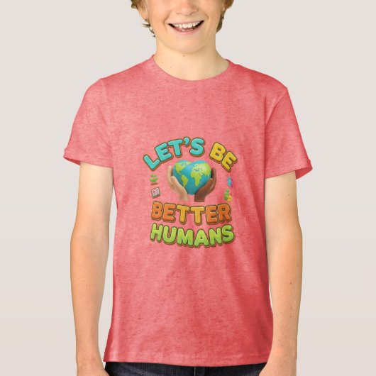 Better Humans Earth Shirt (Voorkant)