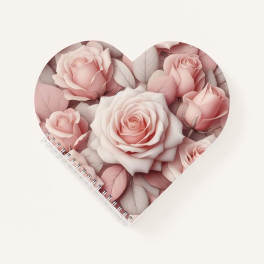 Better in Pink Roses Notitieboek (Voorkant)