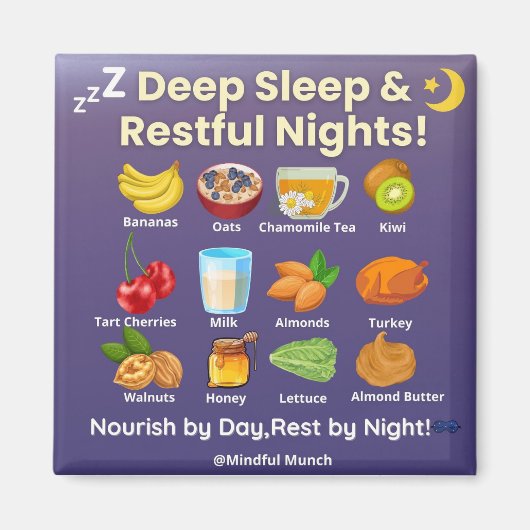 💤 Better Sleep Fridge Magnet (Devant)