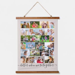 Better Together 24 Photo Masonry Grid Beige Hangend Wandkleed
