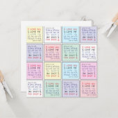 Better Together - Carte - Love Love Love Love (Devant/Arrière en situation)