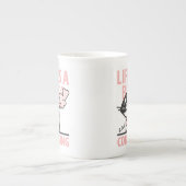 BETTY BAD KAT PORSELEIN KOP (Voorkant)