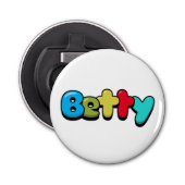 Betty Button Flesopener (Voorkant)