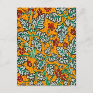 Betty's gele bloemen briefkaart