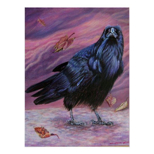 Between Worlds - Raven Poster Perfect Poster (Voorkant)