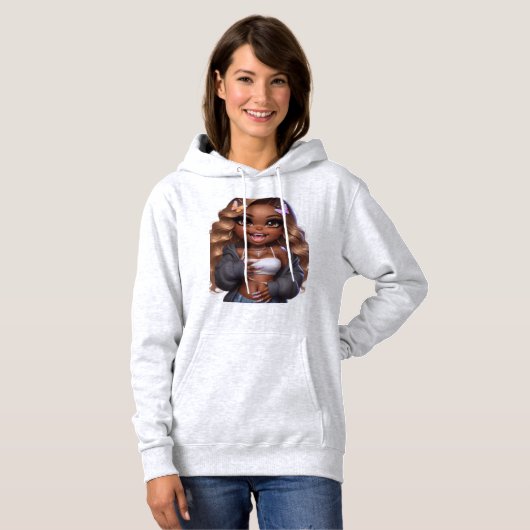 Beugel CHIBI POP Hoodie (Voorkant volledig)