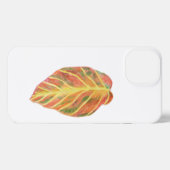 Beukenblad in de herfst iPhone hoesje (Achterkant horizontaal)