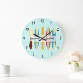  beukenborden grote klok (Huis)