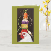 Beullah avec carte de casquette veggie (Fleur jaune)