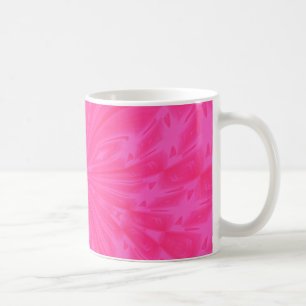 Beurre Abstrait Bright Pink Coffee Mug