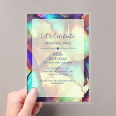 Beurre Anniversaire Invitation Acrylique (In situ (ordinateur de poche))