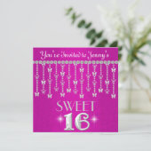 Beurre BLEING SWEET 16 CHAUD Invitation (Debout devant)