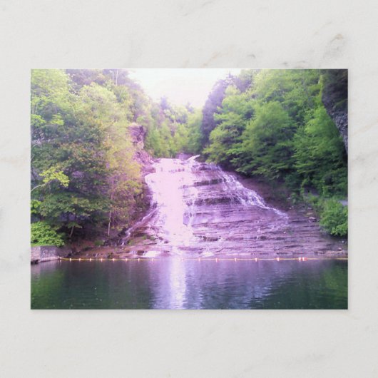 Beurre Chutes en Ithaca, NY Carte postale (Devant)