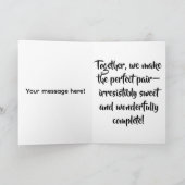 Beurre d'arachide et Jelly Carte Saint-Valentin (Intérieur)