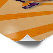 Beurre d'arachide et sandwiches à la gelée Poster  (Coin)