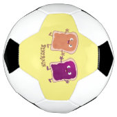 Beurre d'arachide mignonne et caricature sandwich (Tourné)