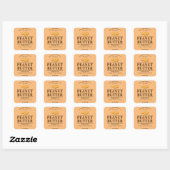 Beurre d'arachide modifiable Autocollant personnal (Feuille)