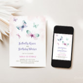 Beurre de charme Invitation d'anniversaire