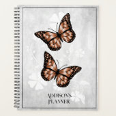 Beurre de cuivre Floral Planner (Devant)