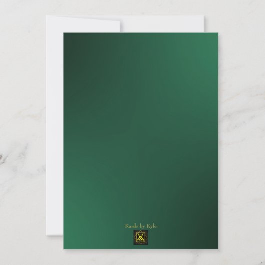 Beurre de forêt enchantée Sweet 16 Invitations (Dos)