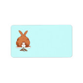 Beurre de lapin migny © Sandy Long Étiquettes (Devant)