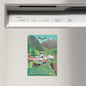 Beurre de poitrine, Aimant de réfrigérateur du Col (In Situ (Lave-vaisselle))