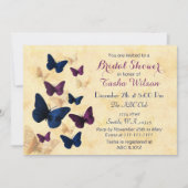 Beurre de prune marine invitations de douche de br (Devant)