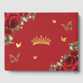 Beurre de Roses Rouges Quinceanera Sweet 16 Annive (Verso)