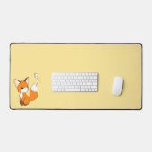 Beurre de surveillance Little Fox sur Jaune (Clavier et souris)