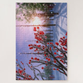 Beurre d'hiver dans le Puzzle de glace (Vertical)