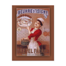 Beurre d'Isigny by Bretel Freres Vintage Ad