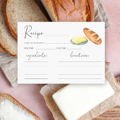 Beurre ensemble douche nuptiale - Carte de recette