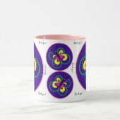 Beurre Joyeux Fêtes Merci café Mug (Centre)