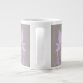 Beurre Lilac floral Jumbo Mug (Dos)