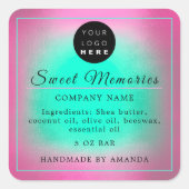 Beurre Logo Soap cosmétique Étiquette de produit P (Devant)