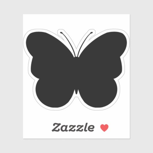 Beurre mignon coupé en vinyle autocollant (Feuille)