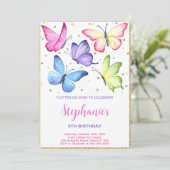 Beurre mignon Invitation d'anniversaire (Debout devant)