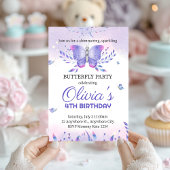 Beurre modifiable Invitation d'anniversaire, Papil