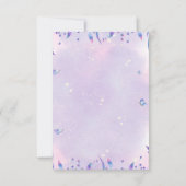 Beurre modifiable Invitation d'anniversaire, Papil (Dos)