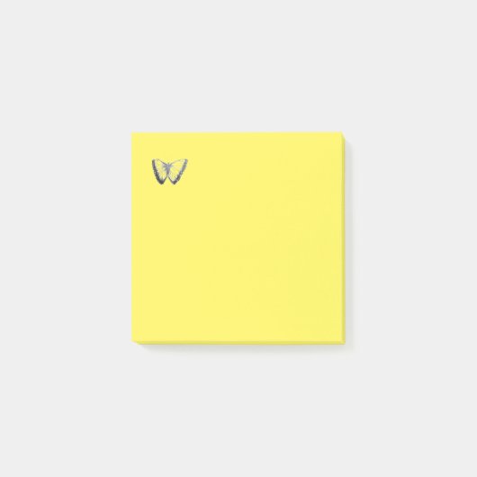 Beurre mûr design jaune clair Post-it Notes (Devant)
