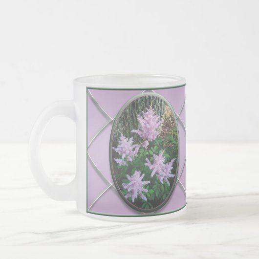 Beurre-papillon Lilac - Mugs de fleurs personnalis (Gauche)
