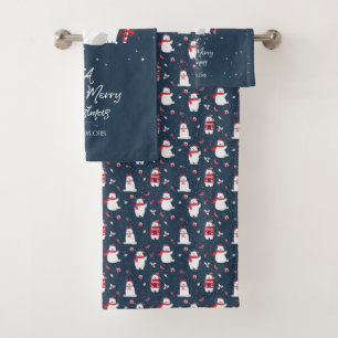 Beurre polaire Joyeux Motif de Noël ID851